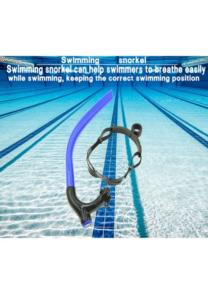 Silikon Yüzme Ön Solunum Tüpü Dalış Eğitimi Yetişkinler Şnorkel Dalış Tüpü Yüzme Tüplü Dalış Ekipmanları, Siyah (Yurt Dışından) fiyatları