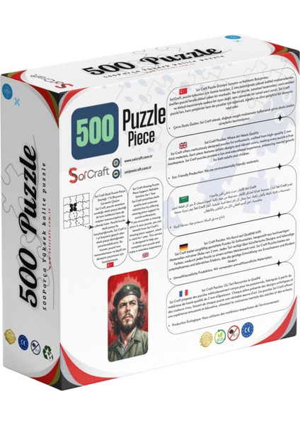 500 Parça Puzzle Ernesto Che Guevara Askeri Figür fiyatları