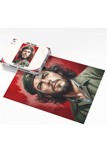 500 Parça Puzzle Ernesto Che Guevara Askeri Figür modelleri
