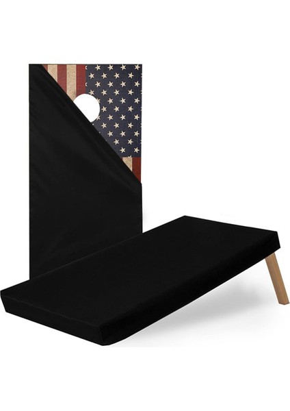 Kum Torbası Tahtası Toz Kapağı ve Fermuarlı Cepli Güneş Koruma Kapağı Normal Boyutlu Cornhole Tahtası Kapağına Uygun (Yurt Dışından) fiyatları