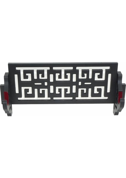 Kadife Korumalı Duvar Montajlı Tutucu Katana Wakizashi Genji ve Samuray Ları Için 1 Katlı Klasik Ekran Standı (Yurt Dışından) modelleri