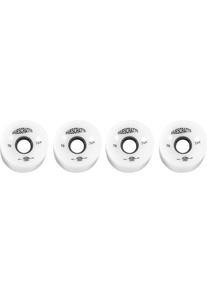 4pc Longboard Kaykay Tekerlekleri 51X70MM Yol Sporları Için Dayanıklı Pu Longboard Kaykay Tekerlekleri, Beyaz (Yurt Dışından) fiyatları