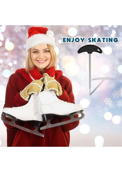 2 Adet Paslanmaz Çelik Hokeyi Paten Sıkma Paten Anahtar Aracı Ayakkabı Dantel Çektirme Buz Pateni Aracı Buz Pateni (Yurt Dışından) modelleri