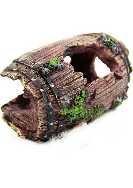 Kahverengi Akvaryum Yapay Fıçı Mağara Reçine Süsleri Peyzaj Aksesuarları Balık Tankı Akvaryum Dekor Arka Planı (Yurt Dışından) indirimleri