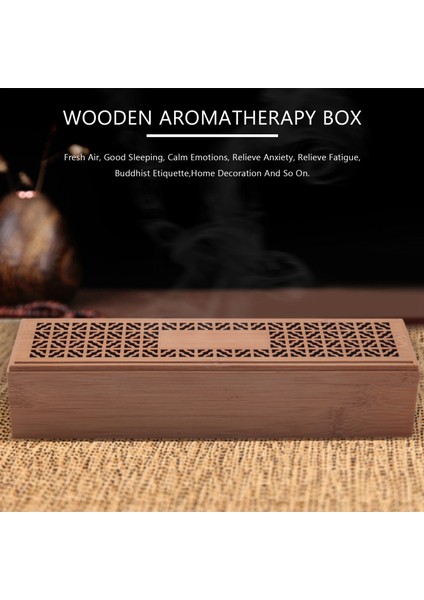 Tütsü Brülör Tütsü Sopa Tutucu Çekmeceli Joss-Çubuk Kutusu Içi Boş Aromaterapi Zen Yalan Buhurdan Ev Ofis Çayevi Için (Yurt Dışından) fiyatları