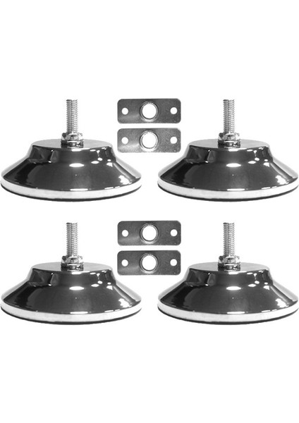 Adet Bilardo/bilardo Masası Bacak Dengeleyiciler 5 Inç Metal Oyun Masası Bacak Dengeleyiciler Ağır Hizmet Tipi Tesviye Ayakları Bilardo Masası (Yurt Dışından)