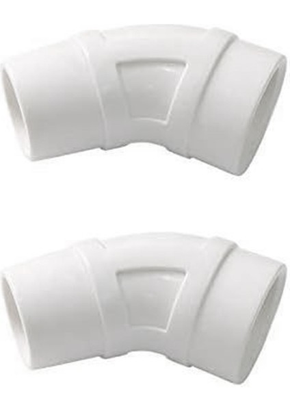 2 Paket Havuz Temizleyici 45 Derece Dirsek W70244 Zodiac Baracuda G2 G3 G4 Havuz Temizleyicileri Için Yedek (Yurt Dışından)