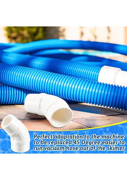 2 Paket Havuz Temizleyici 45 Derece Dirsek W70244 Zodiac Baracuda G2 G3 G4 Havuz Temizleyicileri Için Yedek (Yurt Dışından) fiyatları