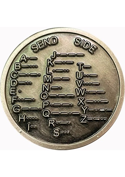 2 Adet Cw Eğitim Madeni Parası Cw Morse Kodu Anma Madeni Paraları Acemi Radyo Tutkunları Için Morse Kodu Eğitim Madeni Parası (Yurt Dışından) fiyatları