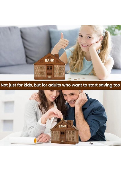 Yetişkin Çocuklar Için Ahşap Kuma, Sayaçlı Kuma, Para Biriktirme Kutusu, Tekrar Kullanılabilir Kuma (Yurt Dışından) fırsatları