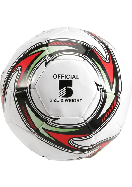 Profesyonel Futbol Topu Boyutu 5 Resmi Futbol Eğitimi Futbol Topu Yarışması Açık Futbol Beyaz (Yurt Dışından)