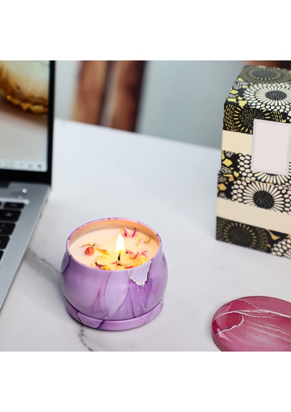 Adet Mum Teneke Mum Yapımı Kiti Boş Metal Mum Teneke Kapaklı Saklama Tenekeleri Yeniden Kullanılabilir Çay Şeker Baharat Hediyeler (Yurt Dışından) indirimleri