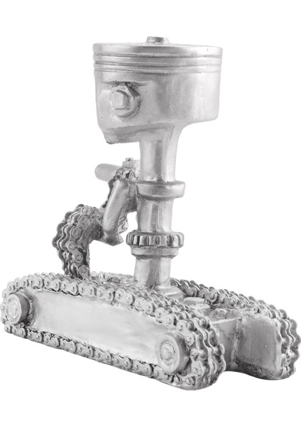 Reçine Oyma Heykel Süs Cosplay Cadılar Bayramı Piston Kafatası Yüz Heykel Heykelcik Sanat Masaüstü A (Yurt Dışından) indirimleri