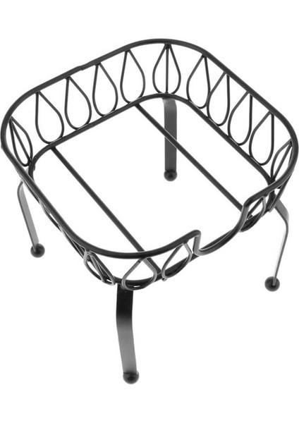 Metal Demir Içecek Dağıtıcı Standı Sepet Parti Suyu Çay Kovası Tutucu Standı Pub Cafe Suyu Çay Şarap Bira Kullanılan S (Yurt Dışından) indirimleri