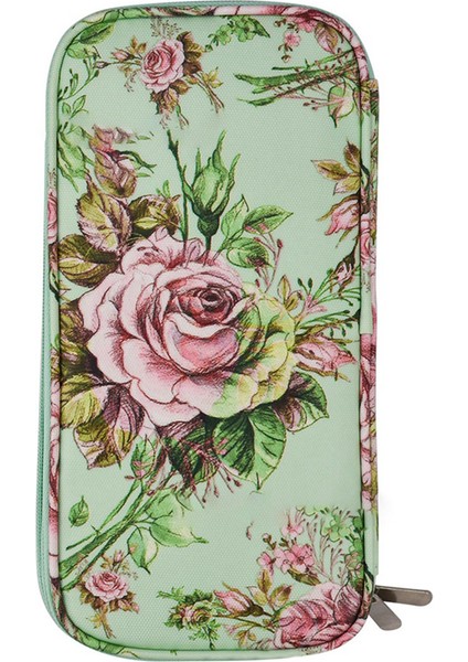 Kanca ve Aksesuarsız Örgü Iğneleri Çantası, Çeşitli Örgü B Için Web Cepli Fermuar Saklama Organizatör Çantası (Yurt Dışından)