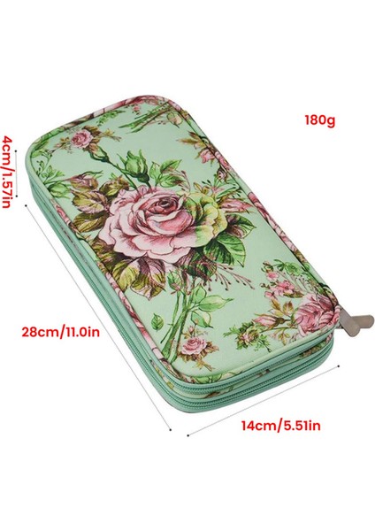 Kanca ve Aksesuarsız Örgü Iğneleri Çantası, Çeşitli Örgü B Için Web Cepli Fermuar Saklama Organizatör Çantası (Yurt Dışından) fiyatları