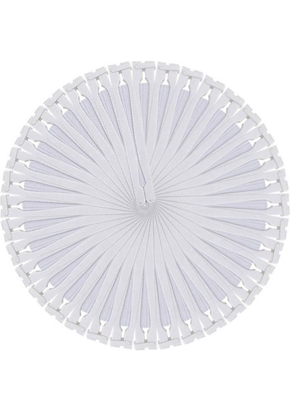 60 Adet Fan Beyaz Kağıt Yuvarlak Kalp Deco Dekorasyon Düğün Parti Hediyesi Misafirler Için Yıldönümü Düğün Bapteme Dıy Parti (Yurt Dışından) indirimleri