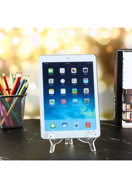 24 Parça Plastik Şövale Plaka Standları Tutucular Düğünlerde Resim Şövale, Ev Dekorasyonu (Şeffaf, 4 Inç) (Yurt Dışından) indirimleri