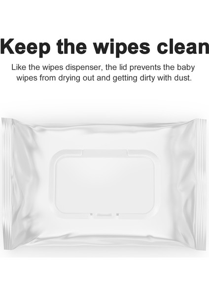 10 Adet Yeniden Kullanılabilir Bebek Mendil Kapaklı Bebek Islak Mendil Kapak Dokular Kutusu Islak Kağıt Kapak (Yurt Dışından) fiyatları