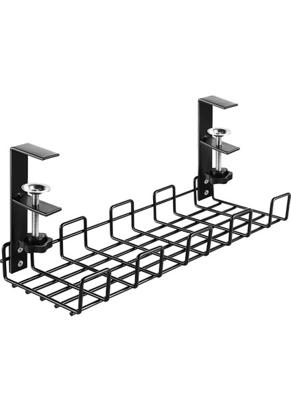 Kablo Kanalı Masa Altı, Masa Altı Kablo Düzenleyici, Tel Kablo Tutucu Sondaj Gerekmez Kolay Kurulum Tel Düzenleyici (Yurt Dışından)