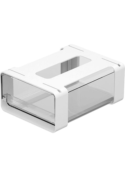 Kağıt Tabak Tutucu, Dolap Altı Çekmece Düzenleyici, Mutfak Dolabı Için Plastik Saklama Düzenleyici, Dolap Aksesuarları-B (Yurt Dışından)