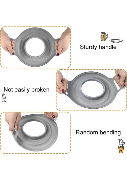 2 Paket Mikrodalga Kase Tutucu Saplı - Mikrodalga Soğutma Plakası, Mikrodalga Kase Tutucu Mikrodalga Tepsi (Yurt Dışından) modelleri