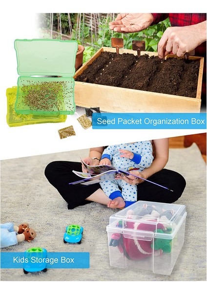 5x7 Inç Fotoğraf Saklama Kutusu Fotoğraf Organizatör Resim Saklama Kapları Çok Renkli Plastik Fotoğraf Zanaat Kaleci Çantası (Yurt Dışından) indirimleri