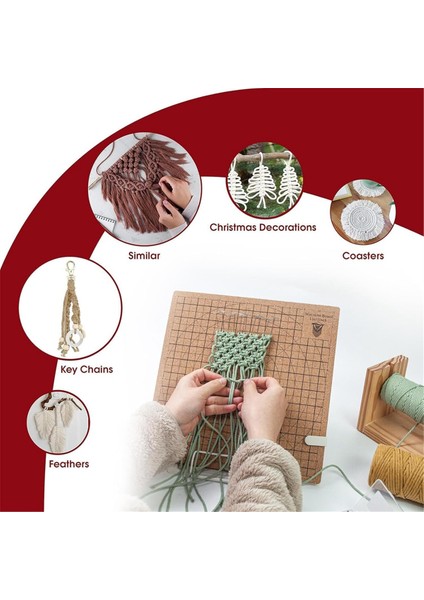 Makrome Tahtası Standı,dergiler, Tablet, Tarifler, Ders Kitapları, Notalar Için Çok Işlevli Sanat ve El Sanatları Aksesuarları (Yurt Dışından) fiyatları