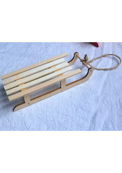 5 Adet Noel Dekor Yemek Masası Dekor Ev Dekor Ahşap Dekor Ahşap Kızak Mini Ahşap Noel Süslemeleri (Yurt Dışından) fiyatları