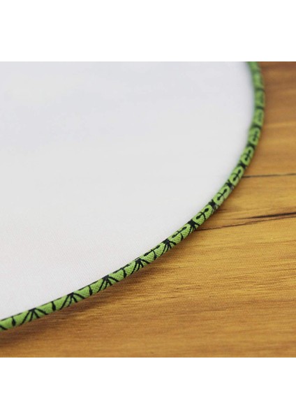 10 Adet 21 cm Boş Fan Çocuk Dıy Boyama Fanı Ipek Kumaş Fan Plastik El Kolu Yuvarlak Fan (Yurt Dışından) fırsatları