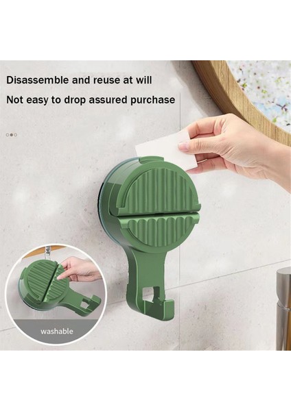 10 Adet Güçlü Vakum Vantuzlu Kancalar Duş Için Askı, Cam Kapi Pencere Noel Çelenk Askısı (Yurt Dışından) fiyatları