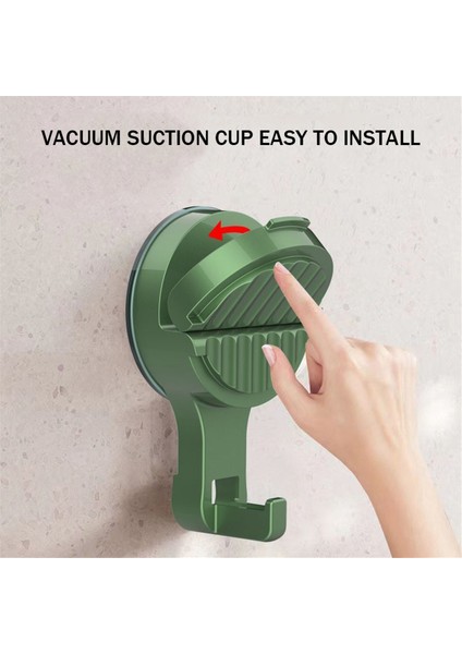 10 Adet Güçlü Vakum Vantuzlu Kancalar Duş Için Askı, Cam Kapi Pencere Noel Çelenk Askısı (Yurt Dışından) fırsatları