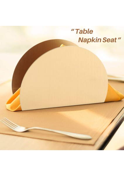 Iskandinav Ev ve Düğün Dekorasyon Masa Peçete Tutucu Raf Altın Kaplama Paslanmaz Çelik Depolama Kulesi Otel Için Tutucu (Yurt Dışından) fırsatları