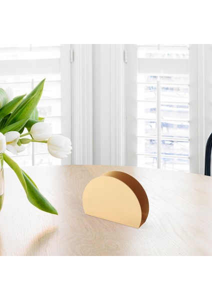 Iskandinav Ev ve Düğün Dekorasyon Masa Peçete Tutucu Raf Altın Kaplama Paslanmaz Çelik Depolama Kulesi Otel Için Tutucu (Yurt Dışından) indirimleri