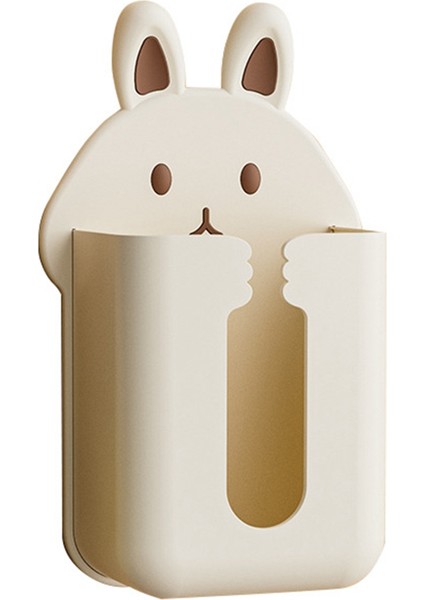 C Karikatür Mendil Kutusu Tutucu Peçete Rafı Duvara Monte Maske Kağıt Depolama Oturma Odası Banyo Restoran Mendil Kutusu (Yurt Dışından)