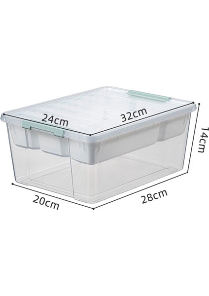 Derin Şeffaf Plastik Istiflenebilir Saklama Kabı Kutusu Kutusu Tote Şeffaf Mandallı Kapaklı Ev Için Düzenleme Çözümü (Yurt Dışından) modelleri