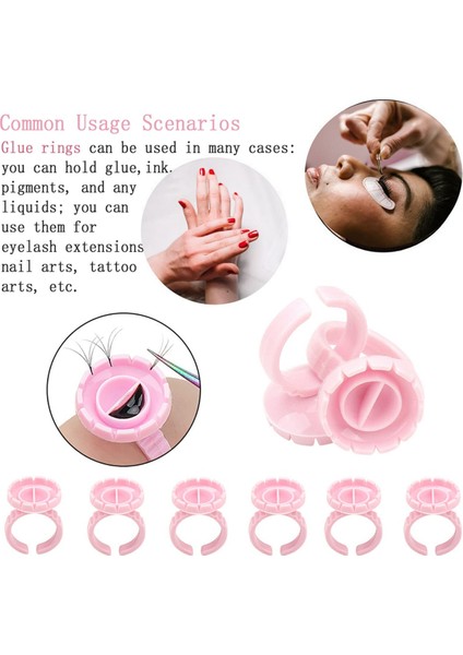 Kirpik Uzatma Için Yapıştırıcı Halkaları, 400 Adet Yapıştırıcı Halkaları Yapıştırıcı Için Kirpik Halkası (Yurt Dışından) modelleri