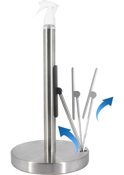 2'si 1 Arada Sprey Şişeli Kağıt Havluluk, Tezgah Üstü Kağıt Havluluklar Dolap Altında Stand Kağıt Havlu Rulosu (Yurt Dışından) fırsatları