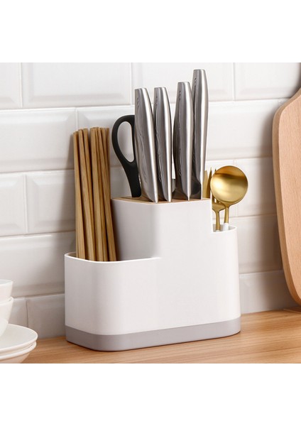 Çok Fonksiyonlu Çatal Bıçak Takımı Süzgeç ve Organizatör Bıçak Tutucu Mutfak Eşyaları Tutucu Caddy Tezgah Çubuklarını Kaşık (Yurt Dışından) modelleri