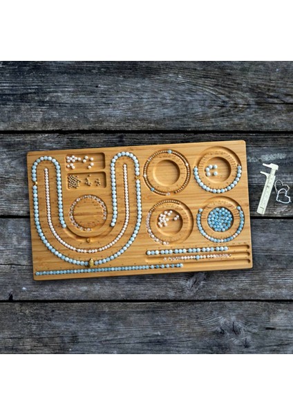 Ahşap Boncuklu Tahta Boncuklu Tahta Bilezik Halhal Ahşap Inci Tahtası Takı Yapımı Için Bilezik Boncuklu Ped Tepsisi (Yurt Dışından) modelleri