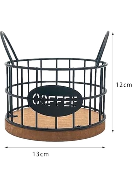 Coffeepod Tutucu Kahve Pod Kapları Kahve Aksesuarları Metal Kahve Pod Sepeti Düzenleyici Mutfaklar Için Tezgaha (Yurt Dışından) indirimleri