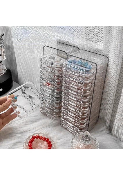 Büyük Kapasiteli Akrilik Bilezik Organizasyon Kutusu Pratik Bilezik Mücevher Vitrini Mücevher Tutkunları Için Büyük (Yurt Dışından) fırsatları