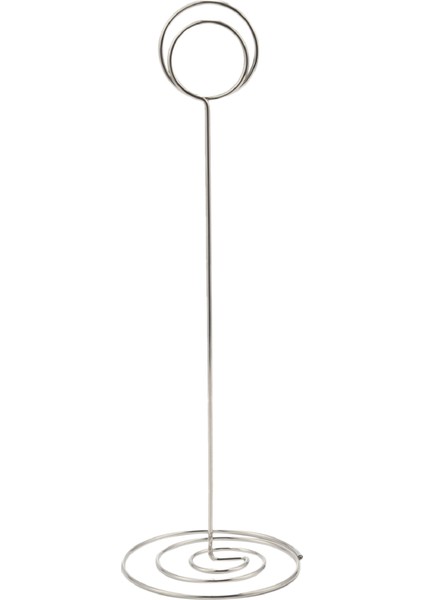 15 Paket 8.75 Inç Uzun Masa Numarası Tutucu, Yer Kartı Tutucu, Masa Resmi Tutucu, Tel Fotoğraf Tutucu Klip, Düğünler Için Menü Not Notu Standı, Ziyafetler (Yurt Dışından)