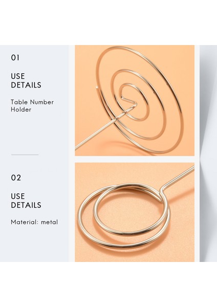 15 Paket 8.75 Inç Uzun Masa Numarası Tutucu, Yer Kartı Tutucu, Masa Resmi Tutucu, Tel Fotoğraf Tutucu Klip, Düğünler Için Menü Not Notu Standı, Ziyafetler (Yurt Dışından) indirimleri