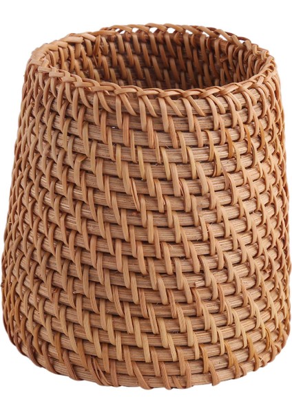 Rattan Çubuklarını Tüp Kürek Kaşık Kova Yemek Bıçakları Çatal Sofra Saklama Kutusu Ev Saklama Sepetleri Organizatör B (Yurt Dışından)