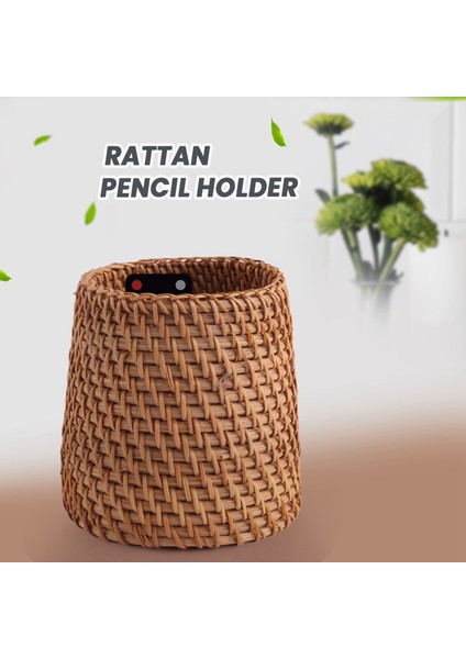 Rattan Çubuklarını Tüp Kürek Kaşık Kova Yemek Bıçakları Çatal Sofra Saklama Kutusu Ev Saklama Sepetleri Organizatör B (Yurt Dışından) modelleri