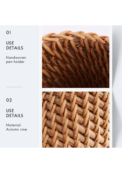 Rattan Çubuklarını Tüp Kürek Kaşık Kova Yemek Bıçakları Çatal Sofra Saklama Kutusu Ev Saklama Sepetleri Organizatör B (Yurt Dışından) indirimleri