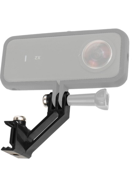 Gopro / INSTA360 One R Kamera Aksesuarları Vida Olmadan Action Kamera Montaj Kelepçesi Yan Braket Ray Adaptörü (Yurt Dışından)