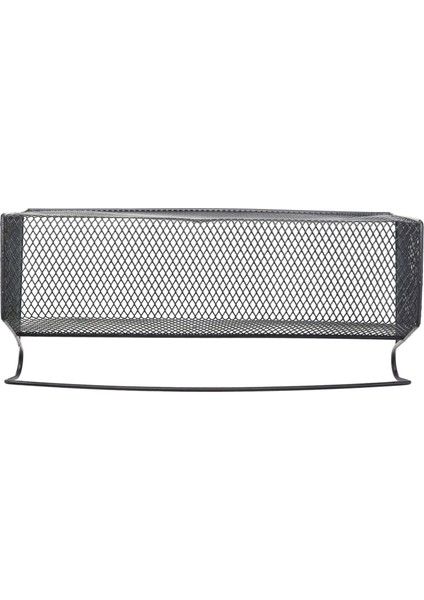 Raf Sepetleri, Ofis Masası Yatakhane Başucu Asılı Depolama Malzemeleri Masaüstü Köşe Rafları Sepet Organizatör Tutucu Kancalı Konteynerler - Siyah (Yurt Dışından) fırsatları