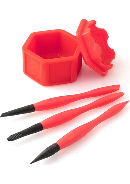 Kompakt Silikon Tutkal Fırçası Ahşap Işleme Tutkal Uygulama Seti Taşınabilir Kendin Yap (Yurt Dışından)